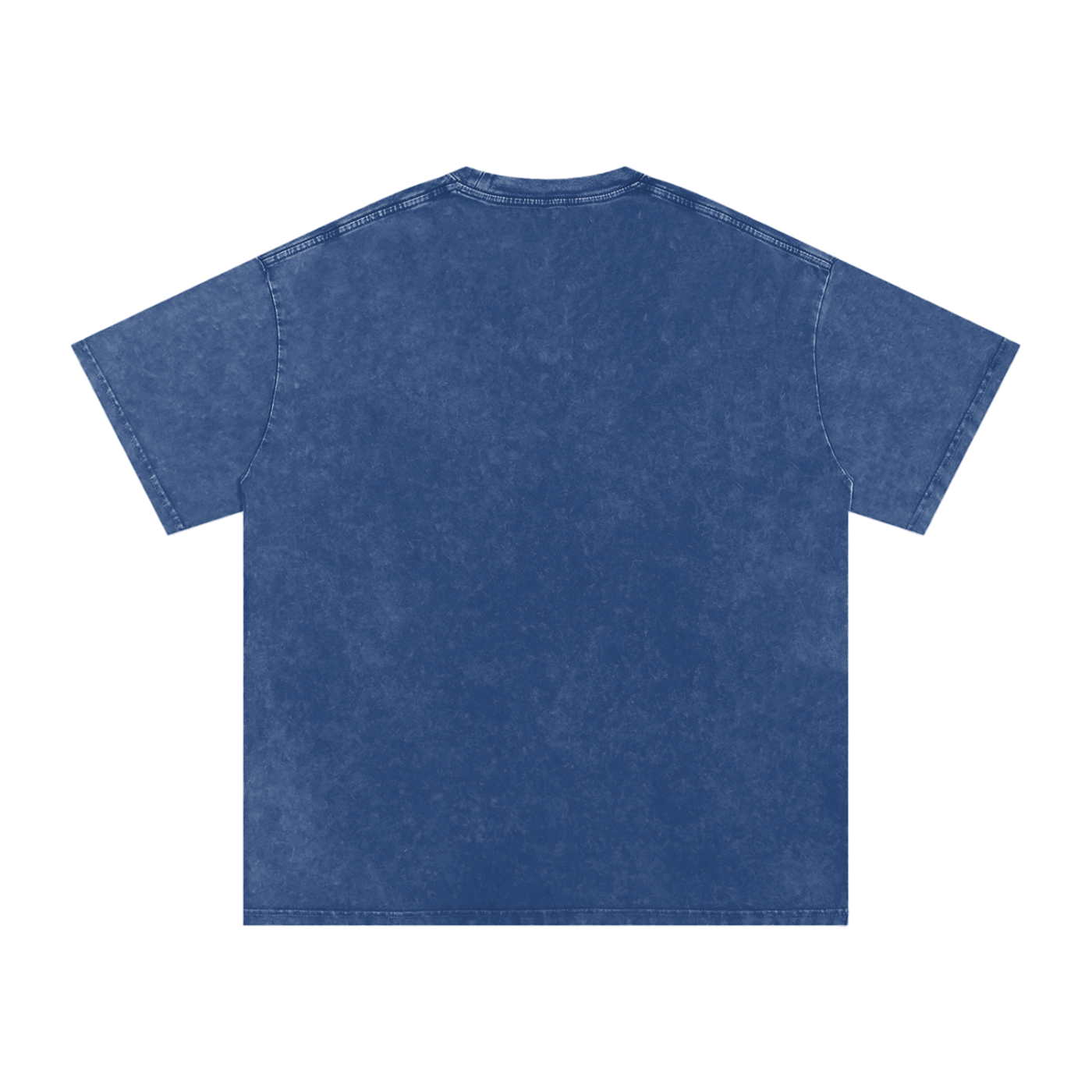 "Mentality" Snow Washed Oversized Cotton T-Shirt