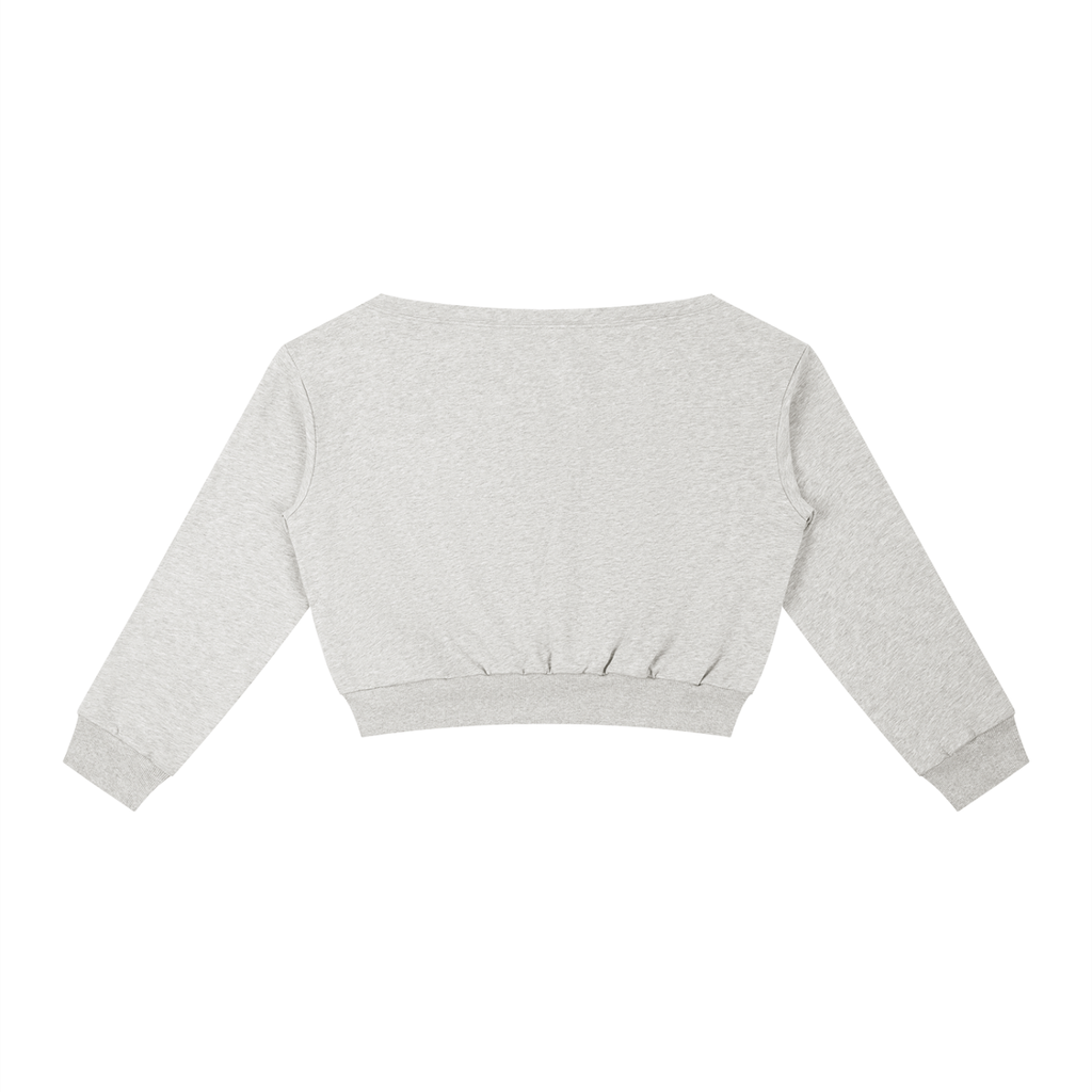 Women's Off-Shoulder "Safe Space" Sweatshirt