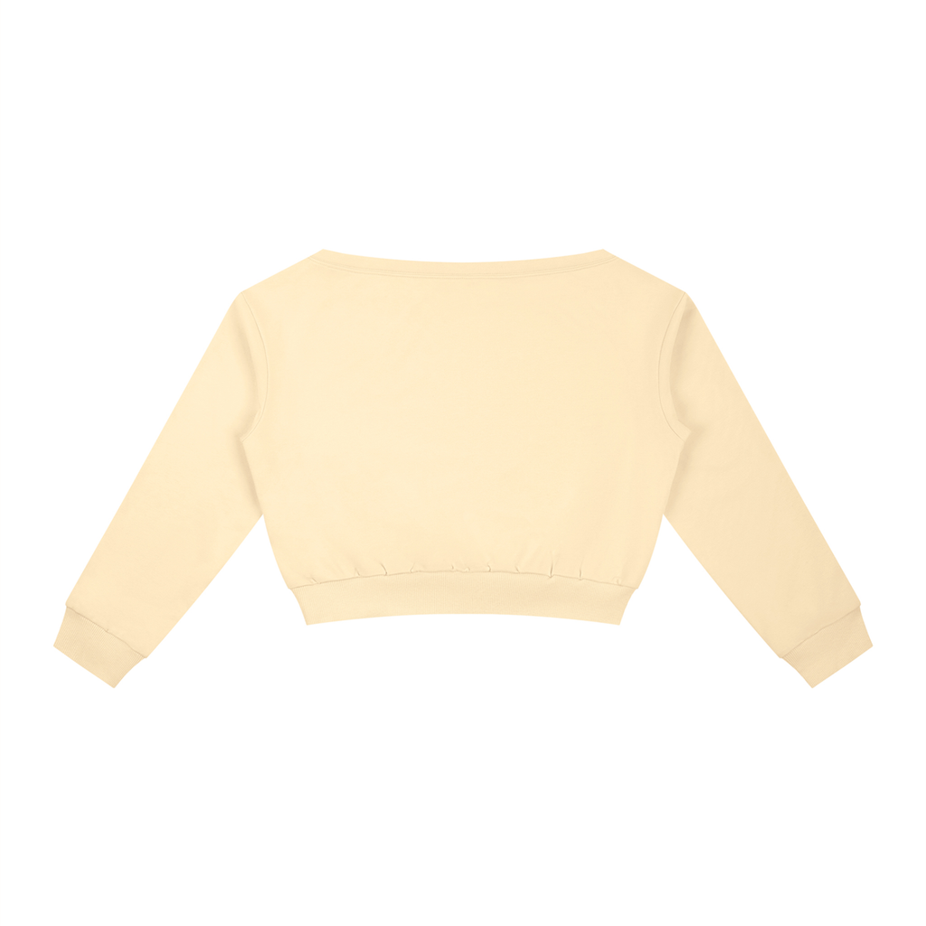 Women's Off-Shoulder "Safe Space" Sweatshirt