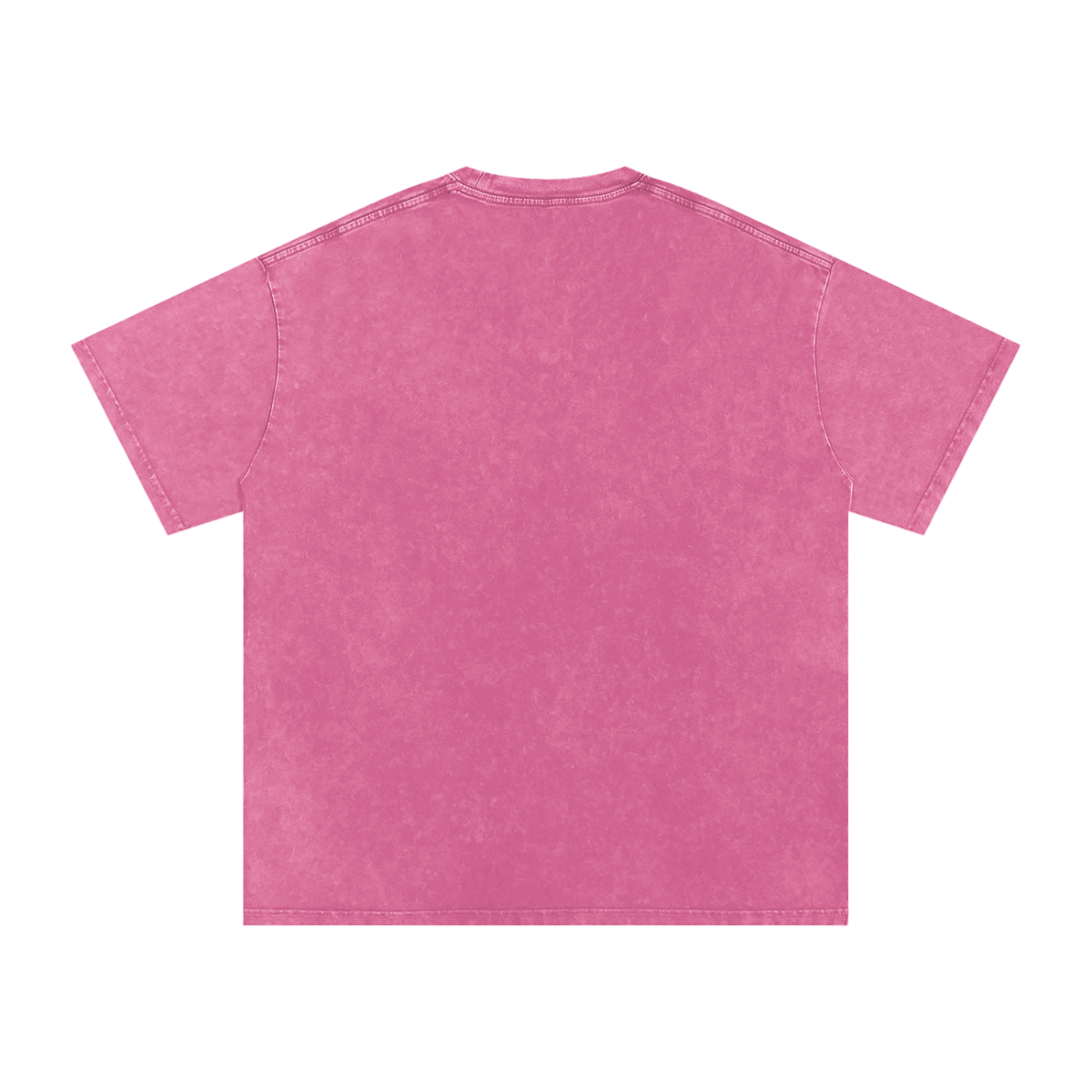 "Mentality" Snow Washed Oversized Cotton T-Shirt