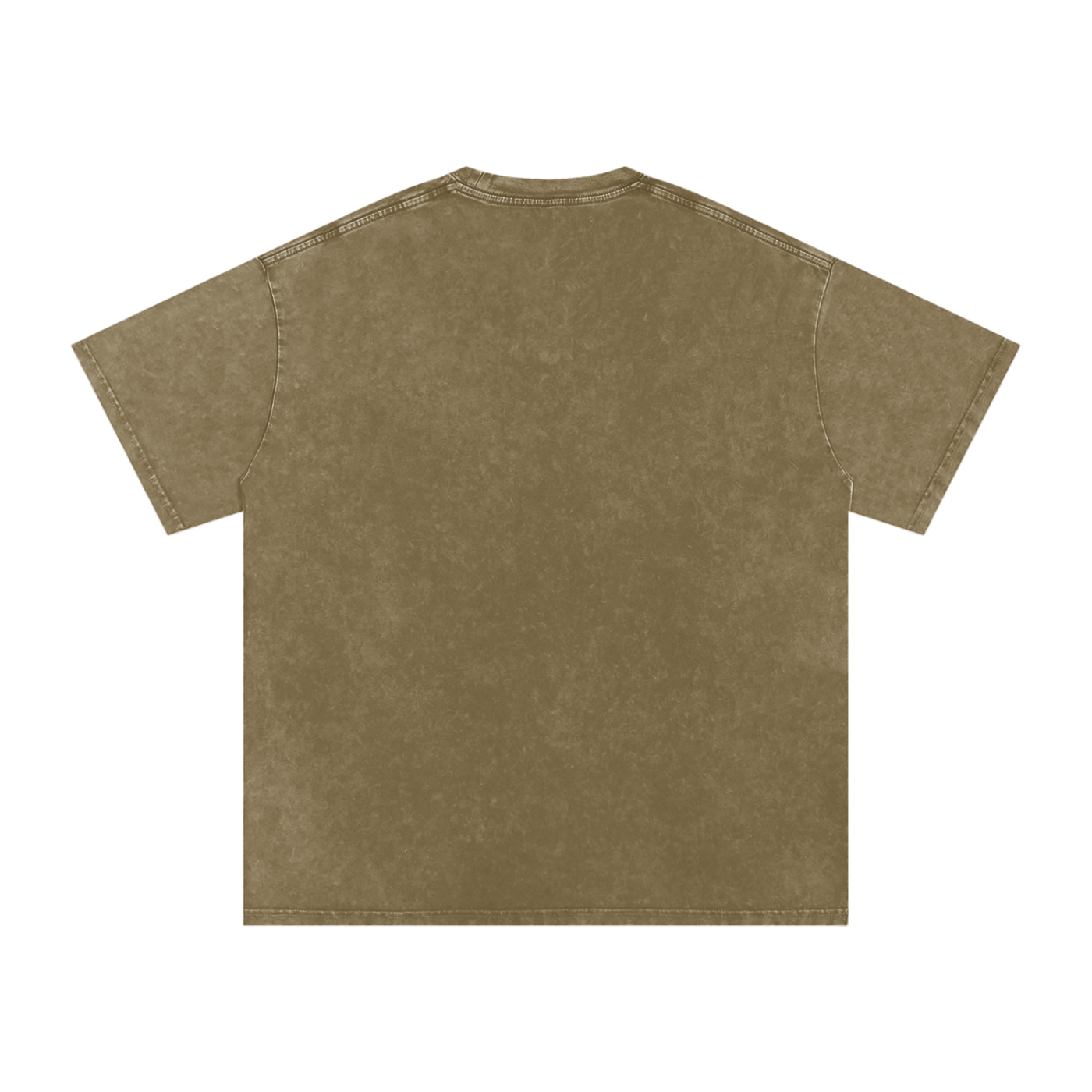"Mentality" Snow Washed Oversized Cotton T-Shirt