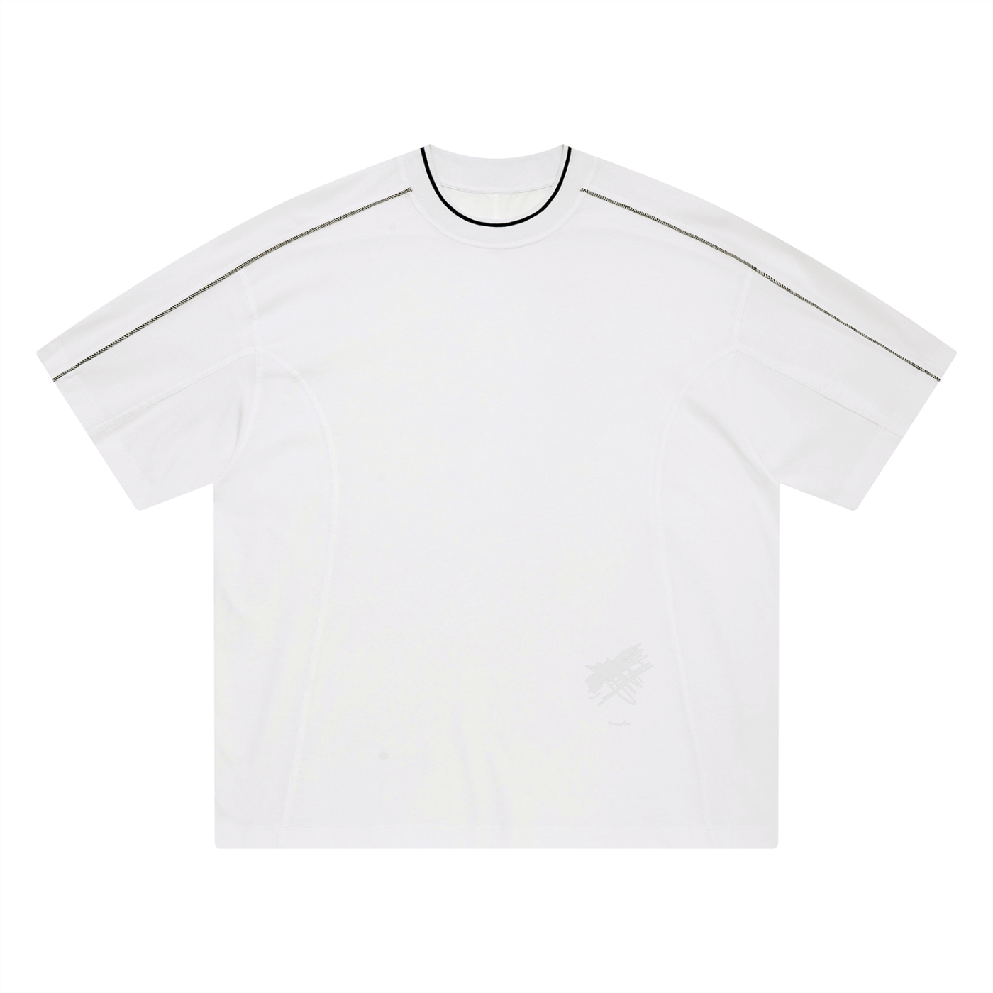 Freedom - Thick Contrast Tape T-Shirt