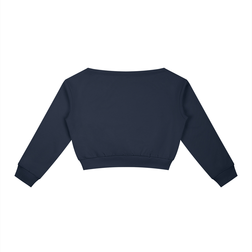 Women's Off-Shoulder "Safe Space" Sweatshirt
