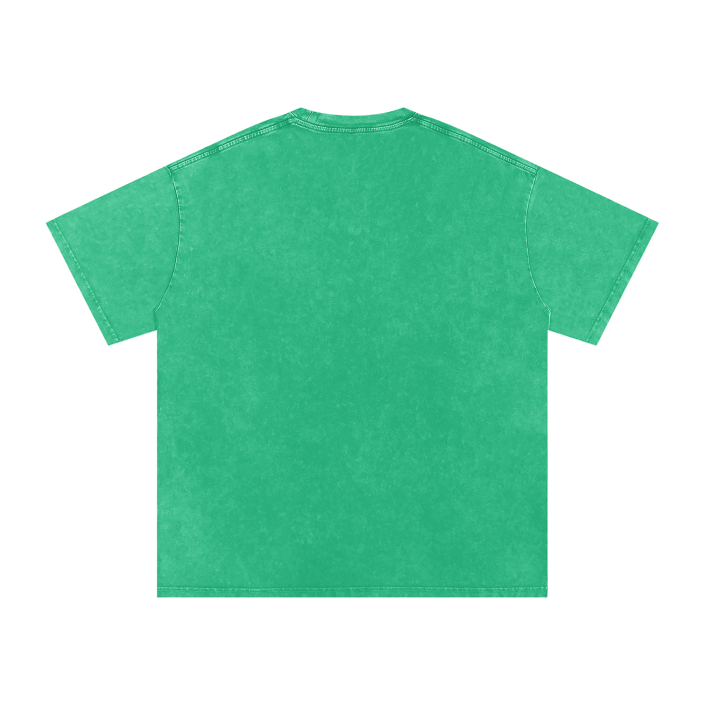 "Mentality" Snow Washed Oversized Cotton T-Shirt