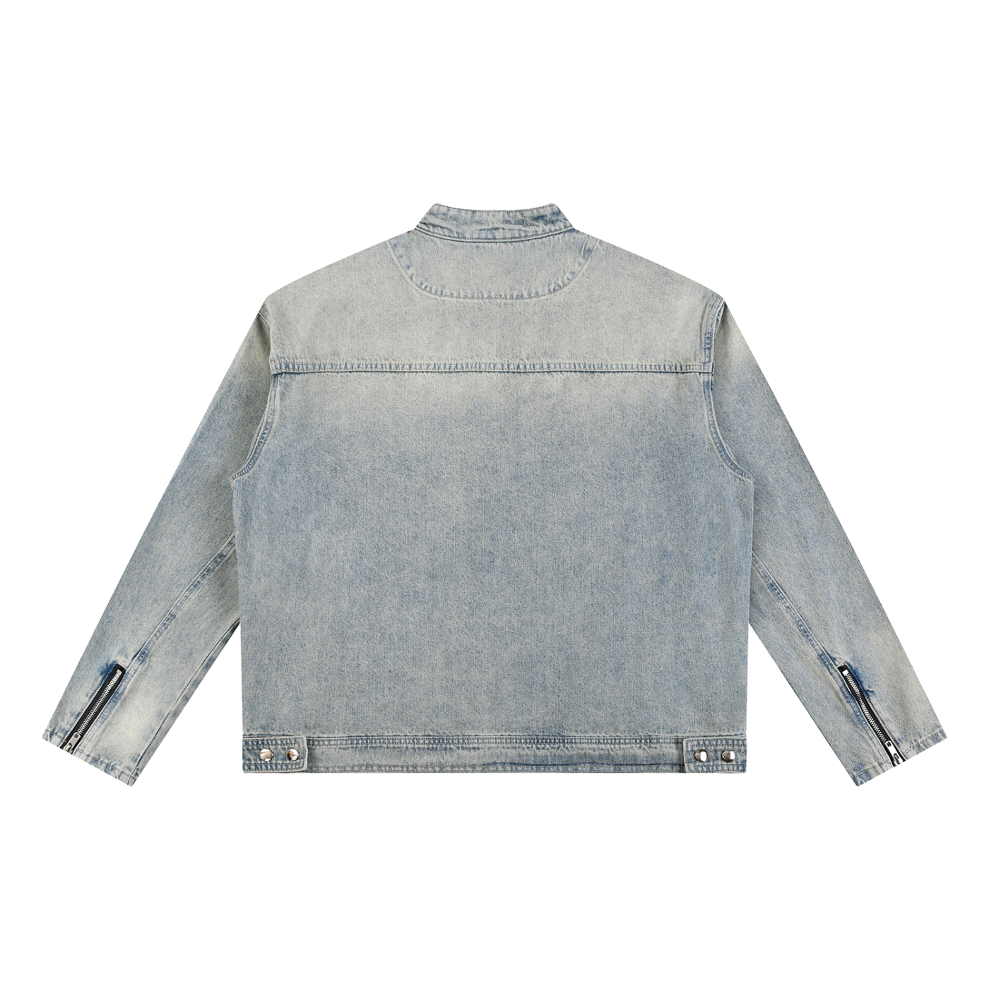 Freedom - Vintage Wash Zip Denim Jacket