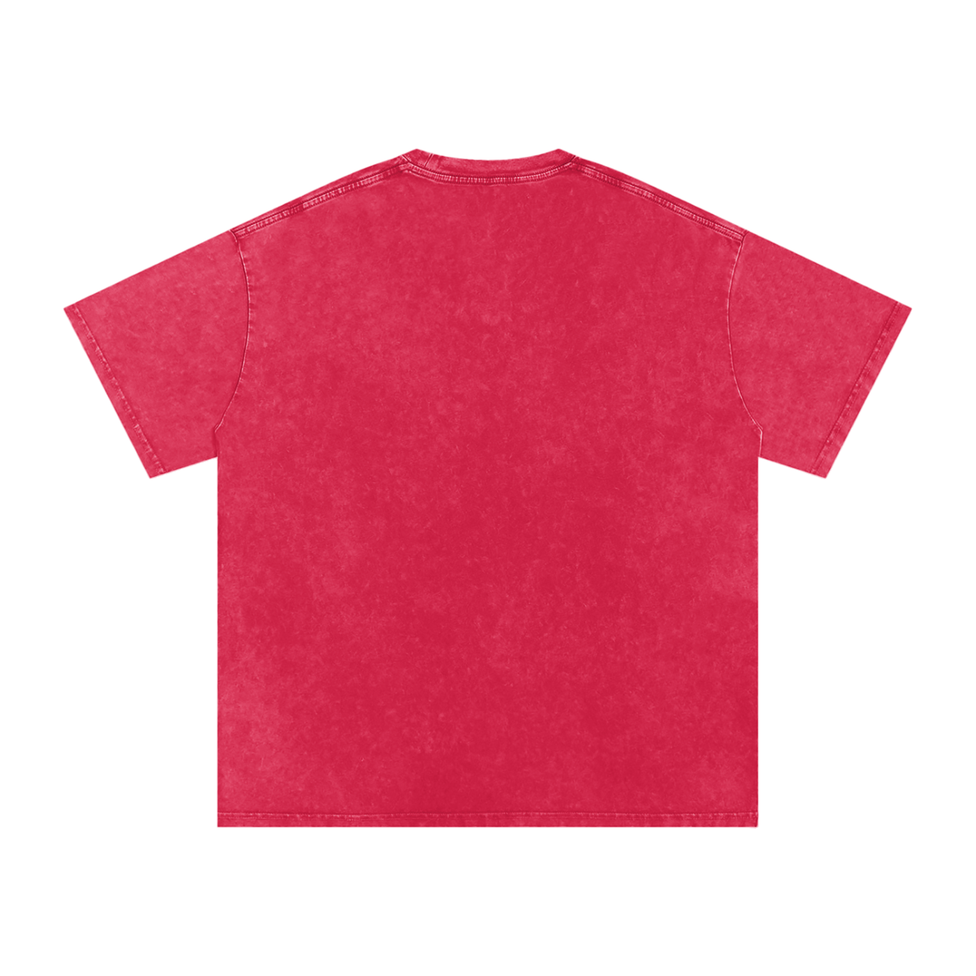 "Mentality" Snow Washed Oversized Cotton T-Shirt