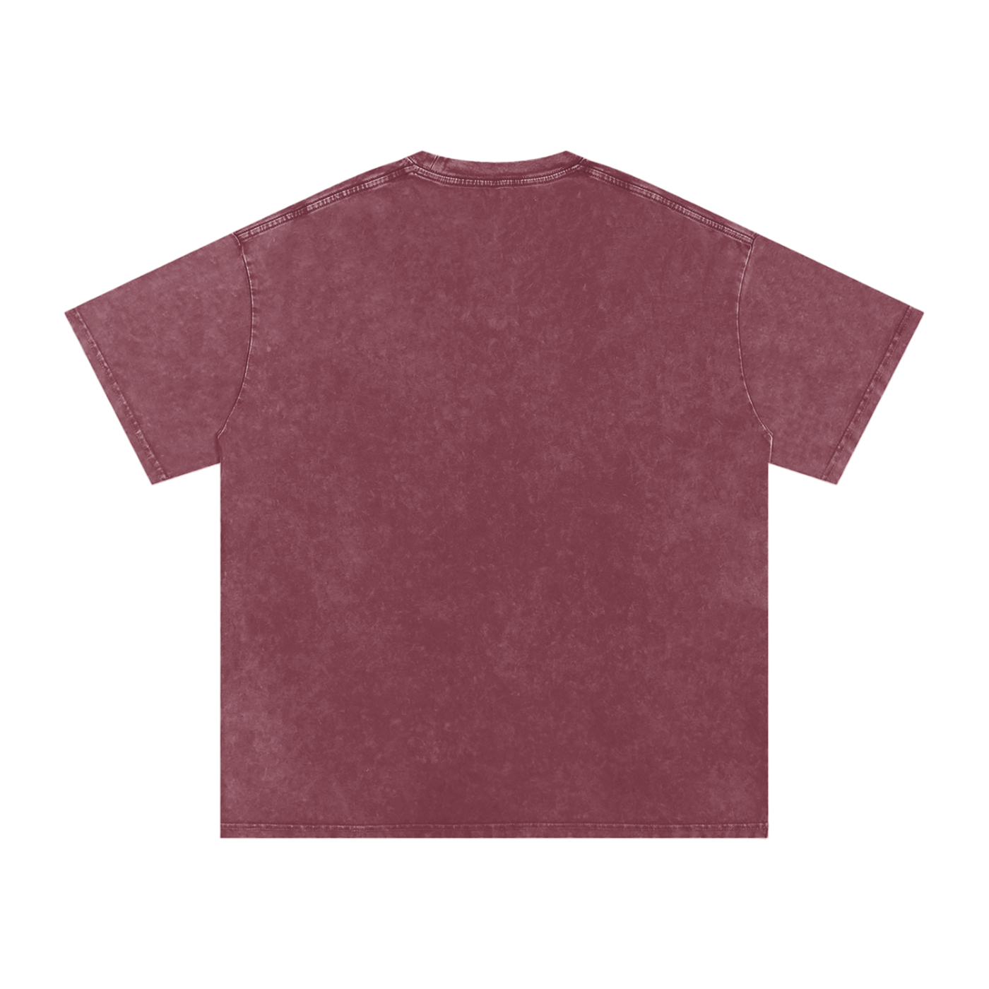 "Mentality" Snow Washed Oversized Cotton T-Shirt