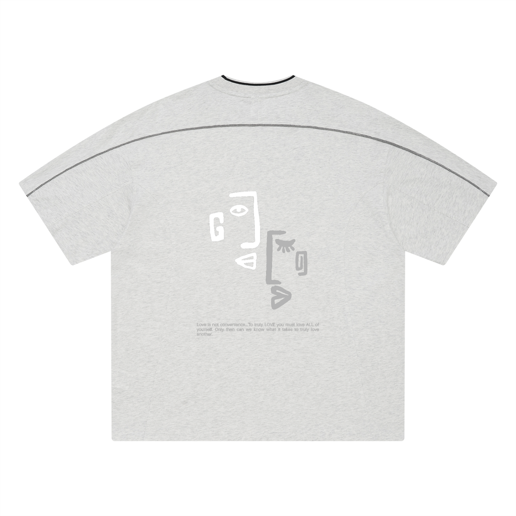 Freedom - Thick Contrast Tape T-Shirt