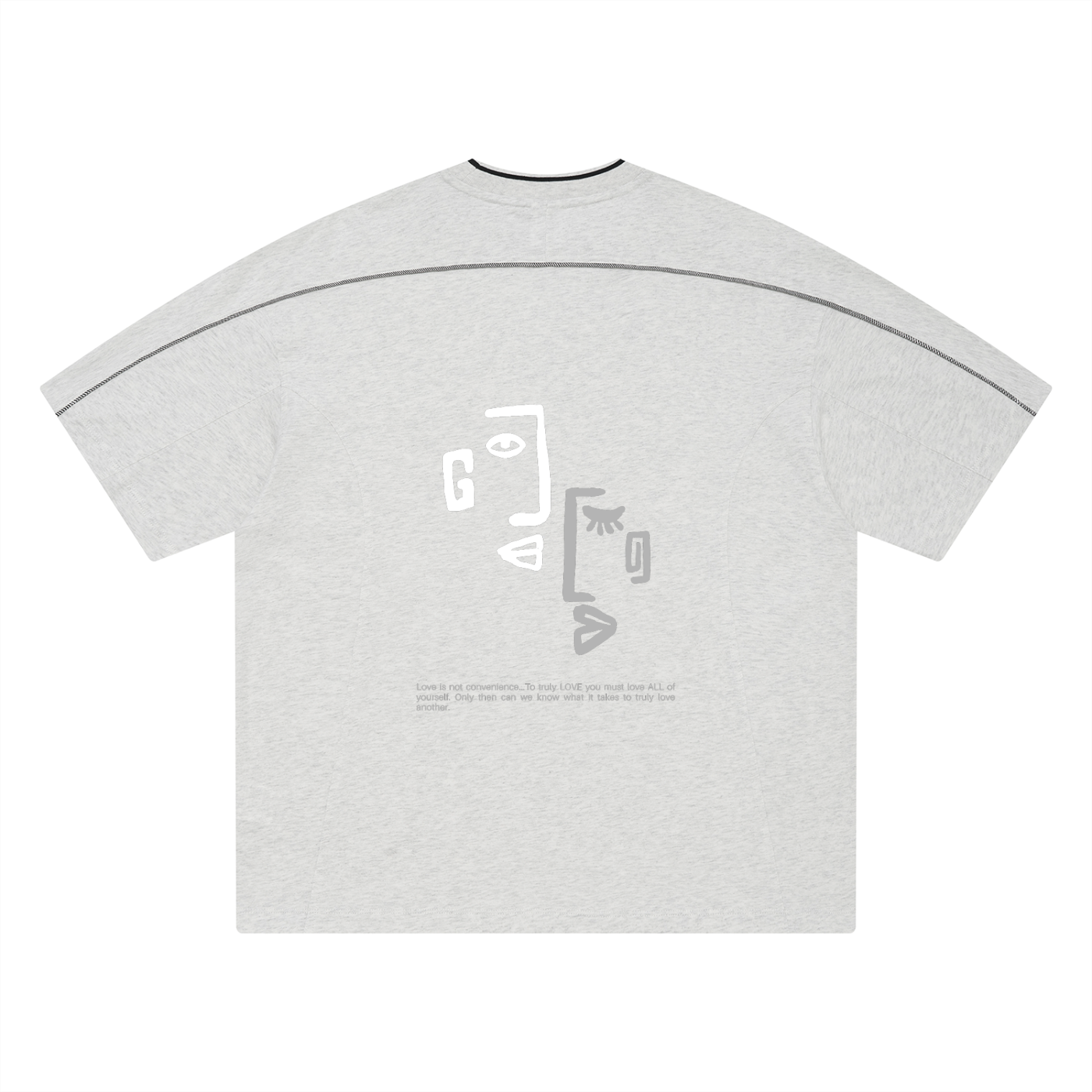 Freedom - Thick Contrast Tape T-Shirt