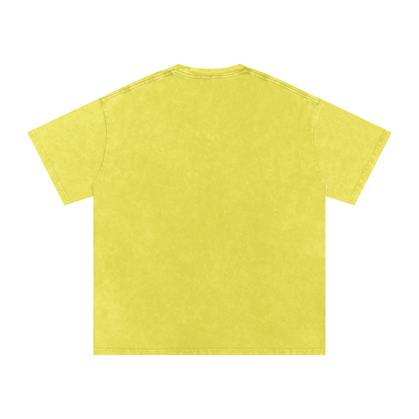 "Mentality" Snow Washed Oversized Cotton T-Shirt