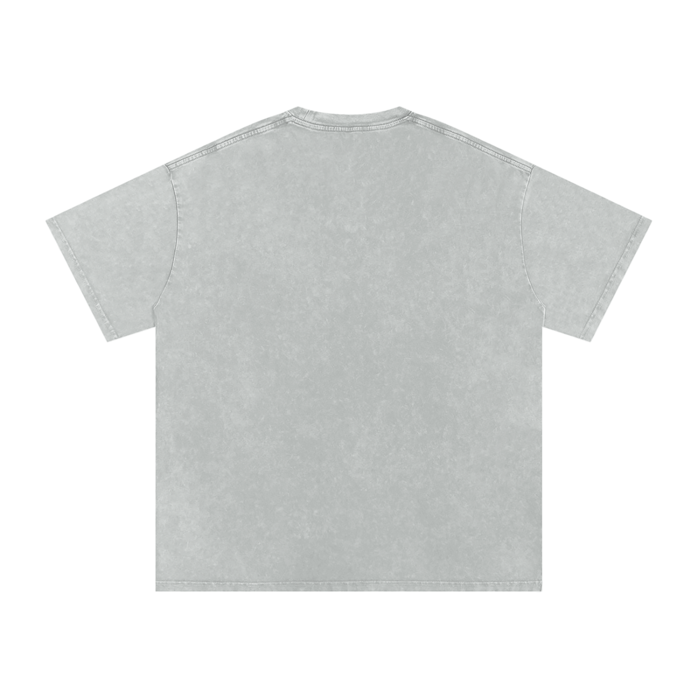 "Mentality" Snow Washed Oversized Cotton T-Shirt