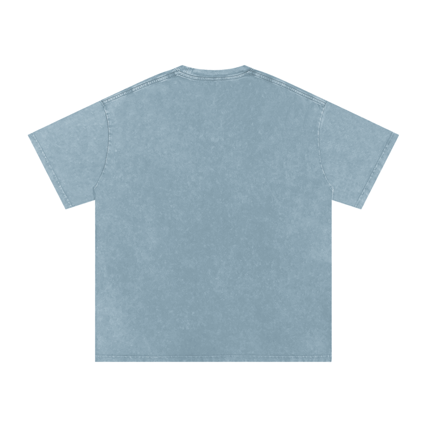 "Mentality" Snow Washed Oversized Cotton T-Shirt
