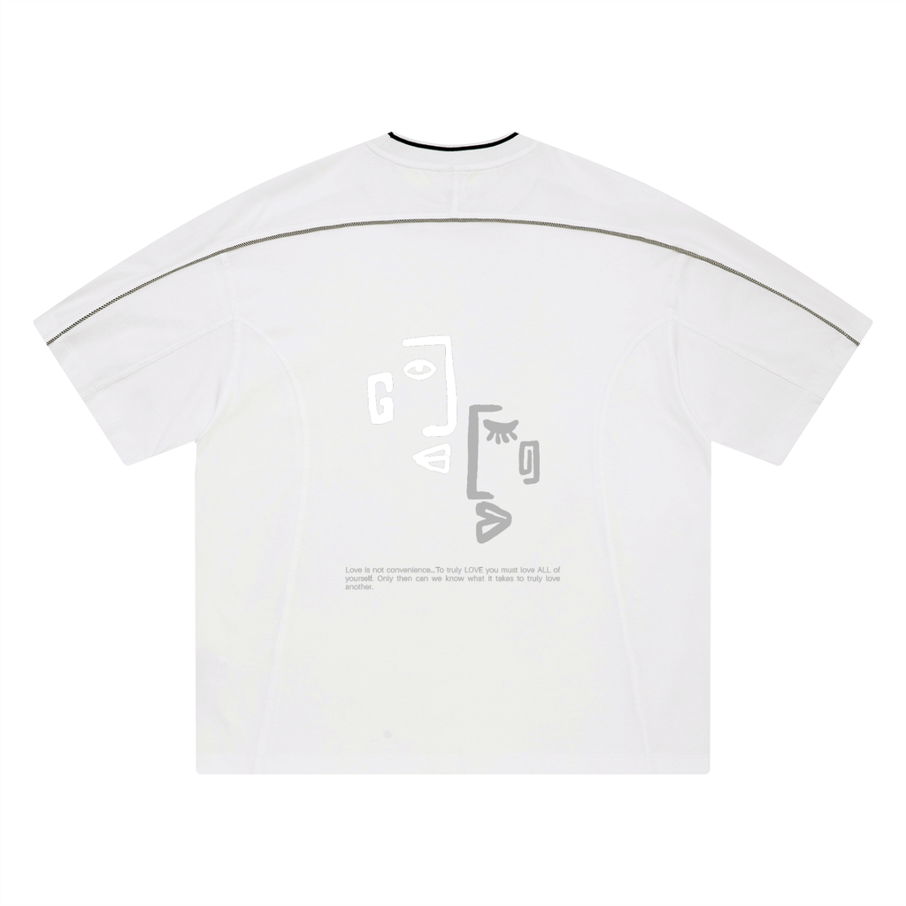 Freedom - Thick Contrast Tape T-Shirt