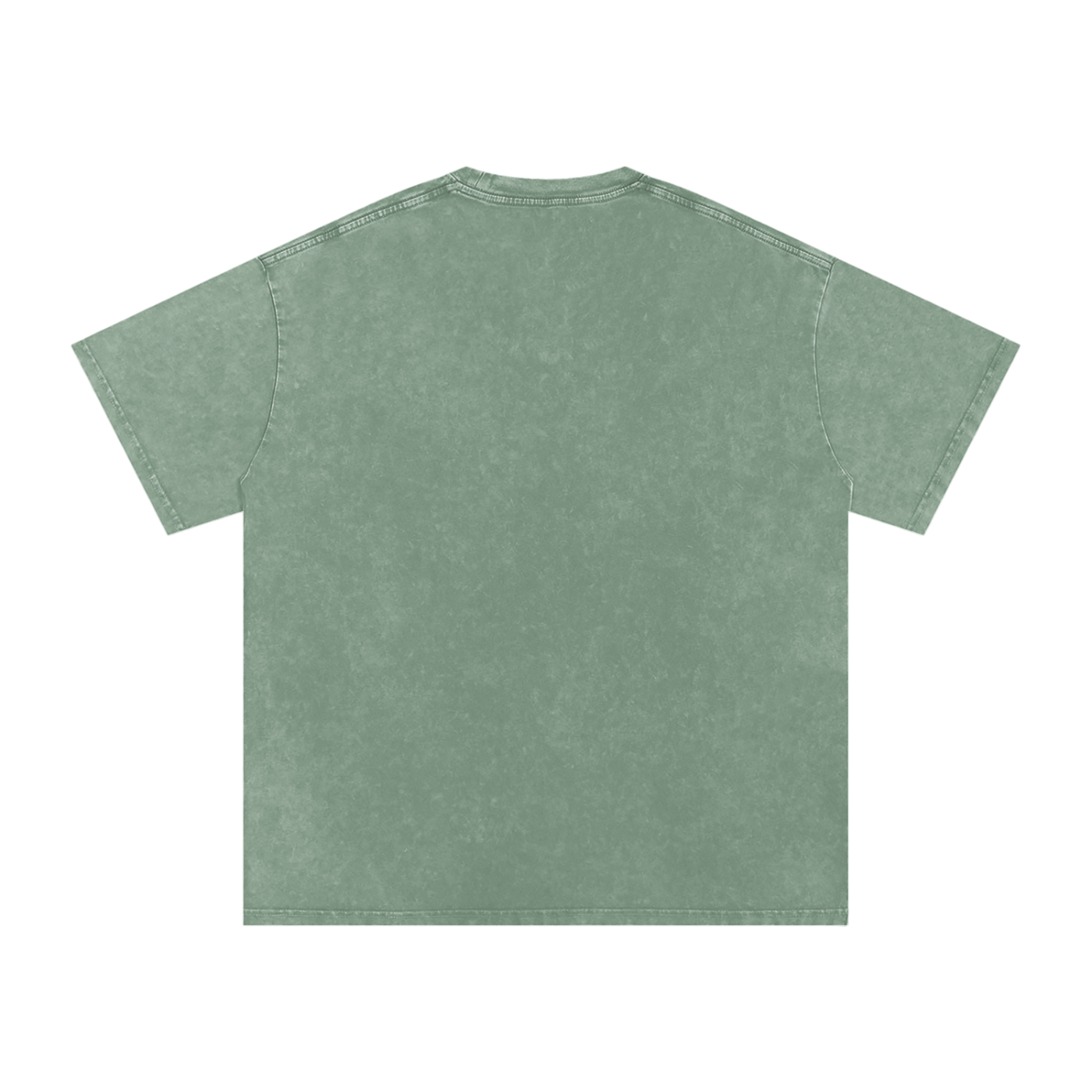"Mentality" Snow Washed Oversized Cotton T-Shirt